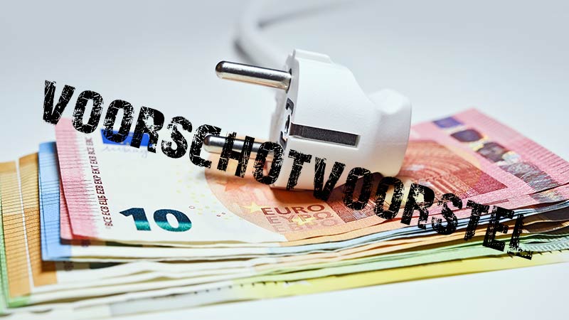 energieleverancier voorschot